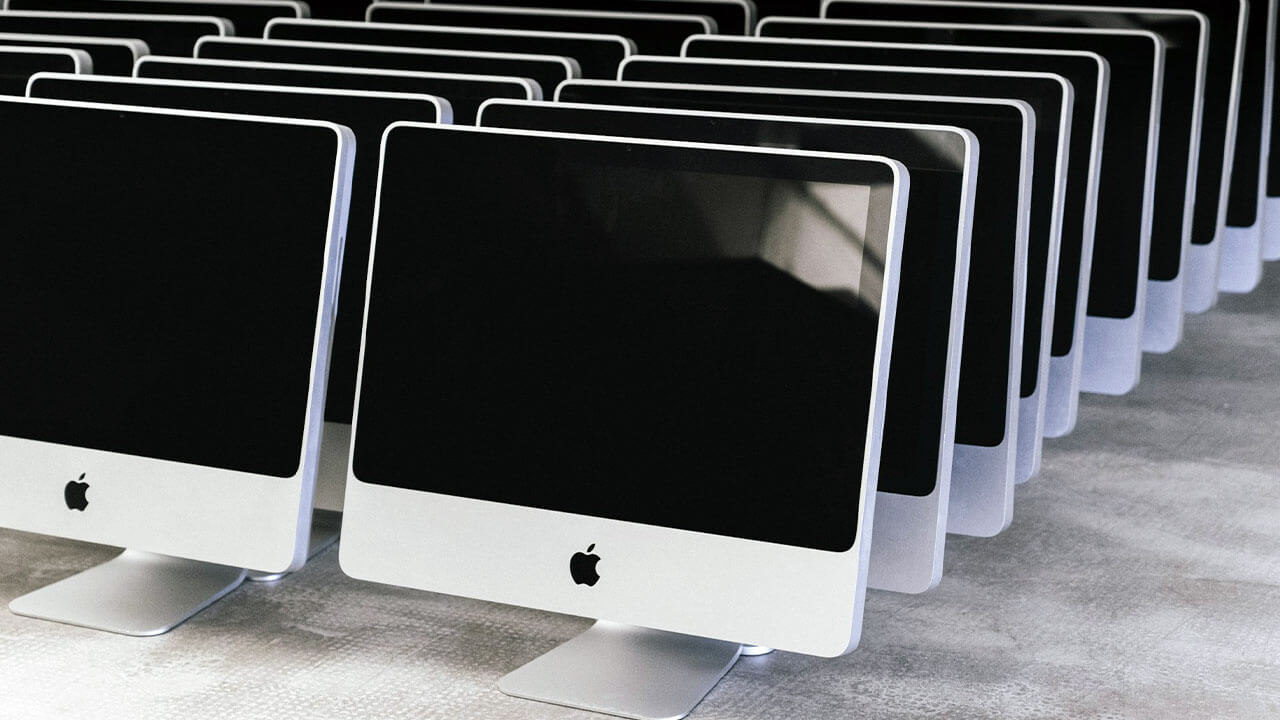 並べたiMac