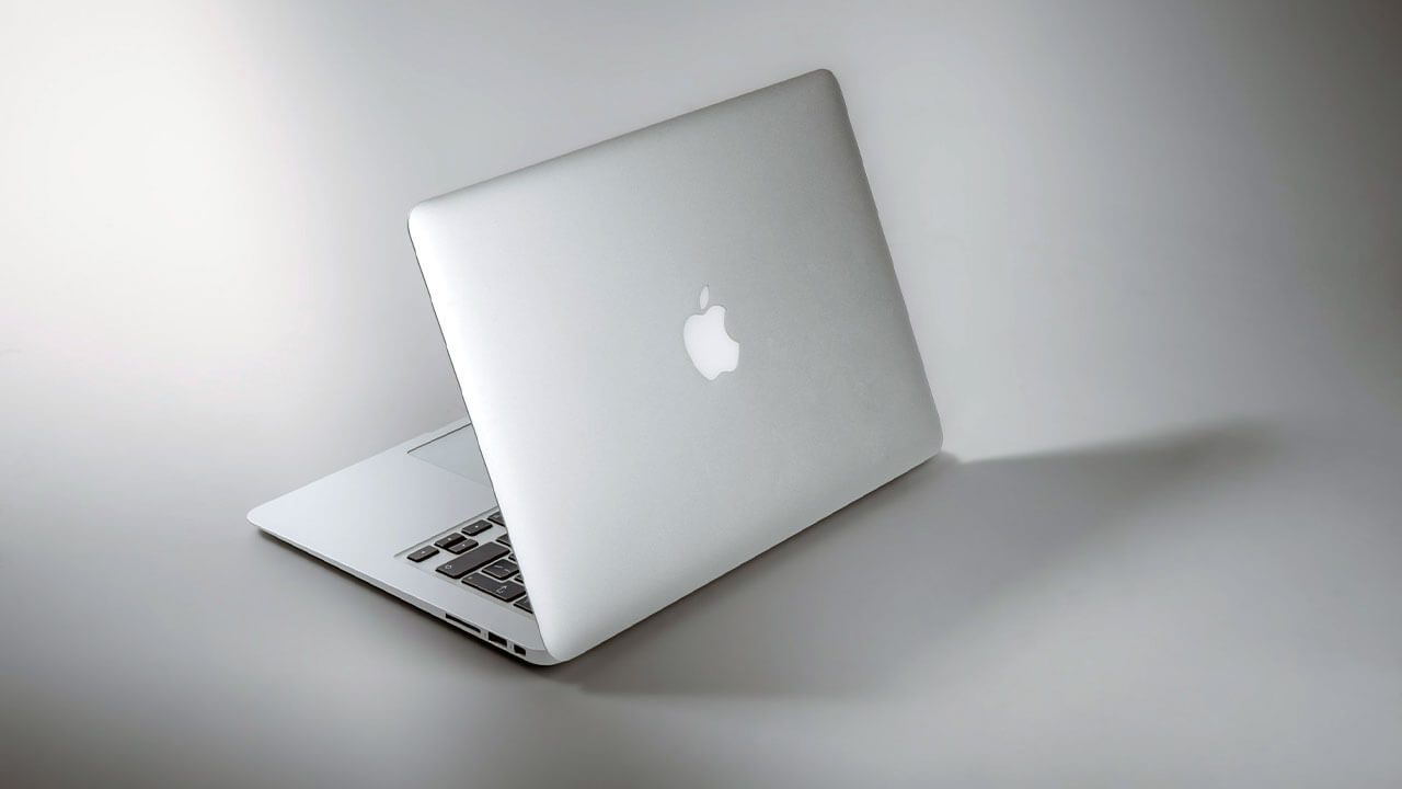 Mac bookの裏側