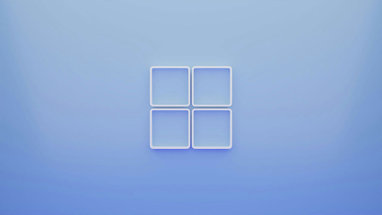 Windowsのロゴをイメージした画像